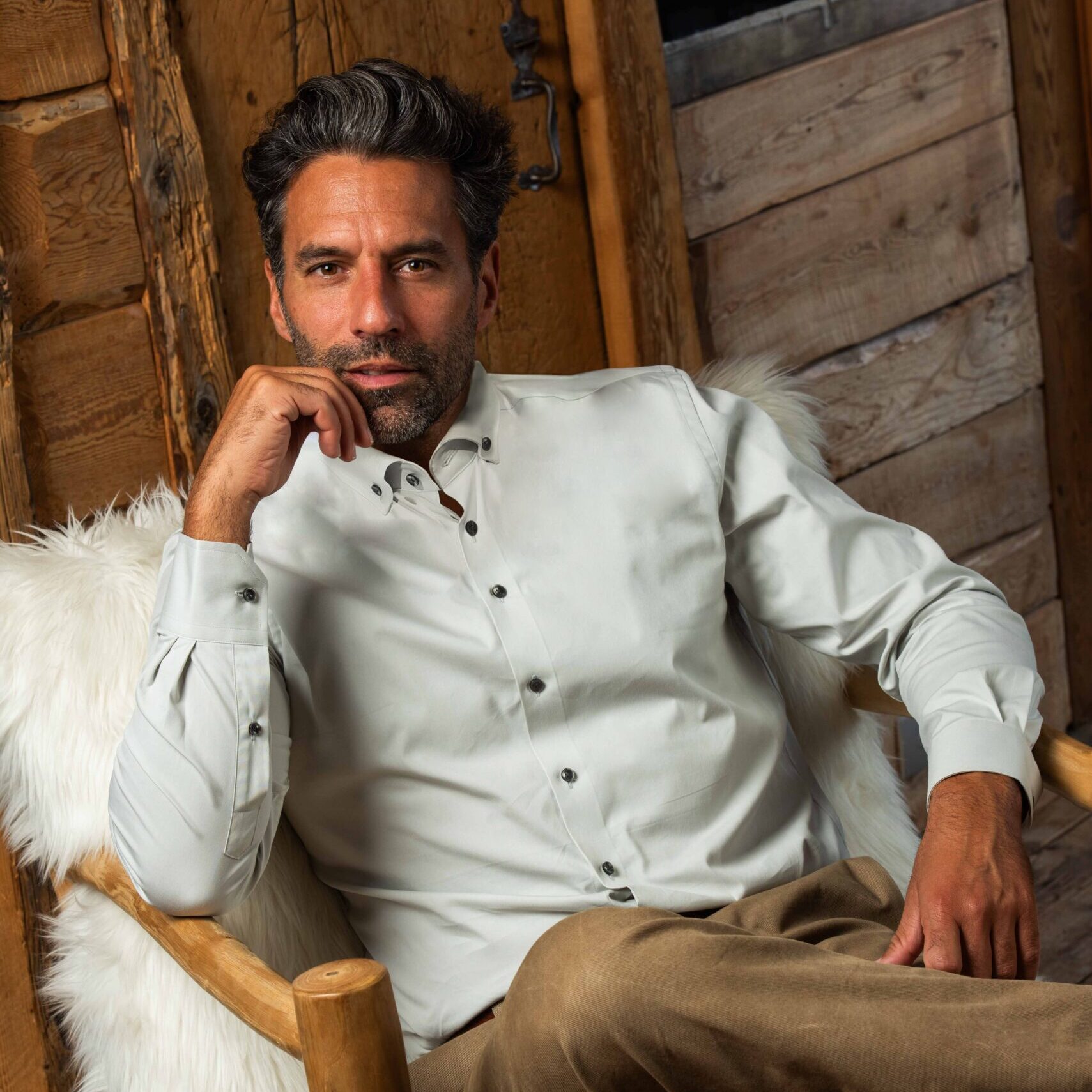 Chemise popeline homme <em>pour un look raffiné</em>