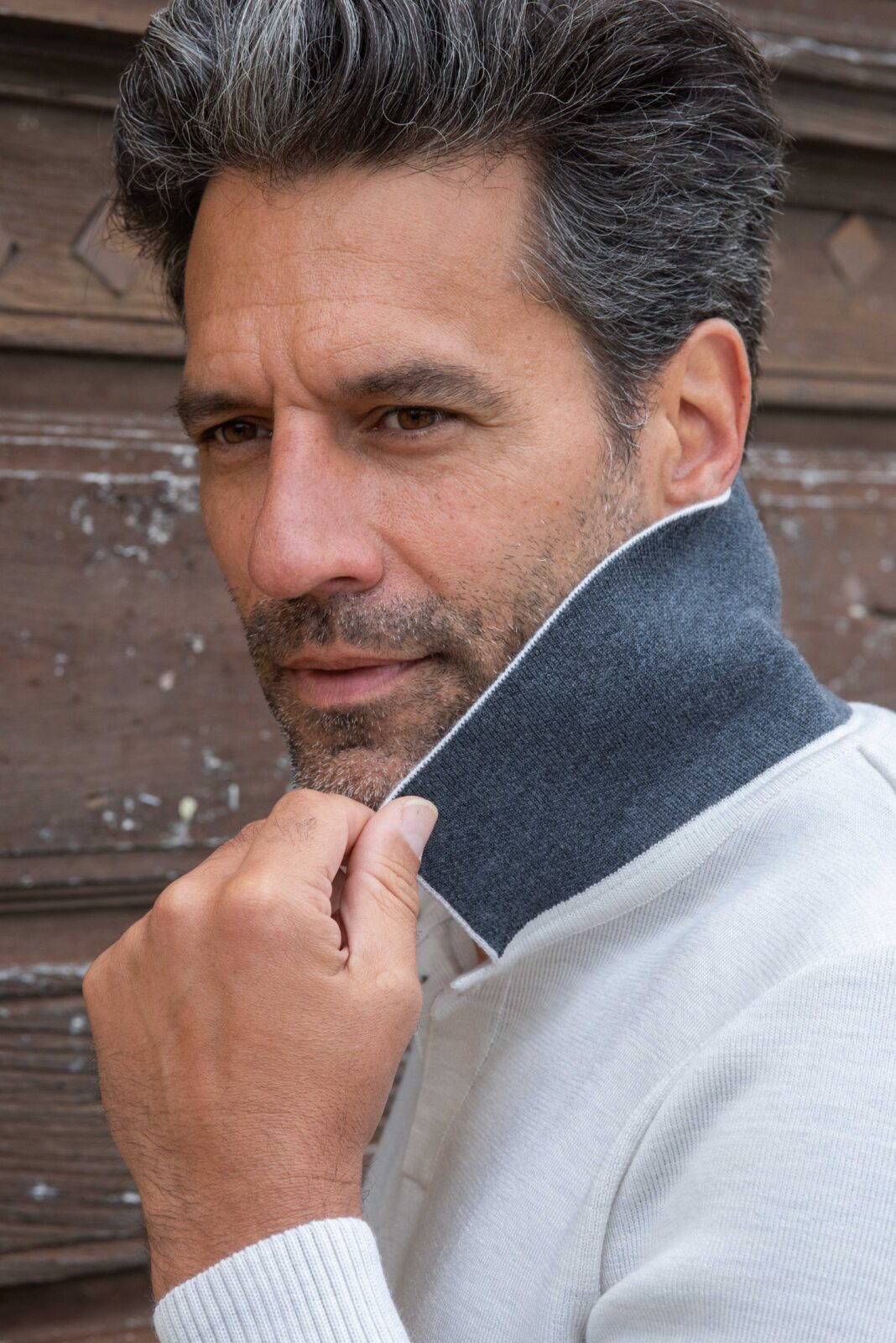polo mérinos homme